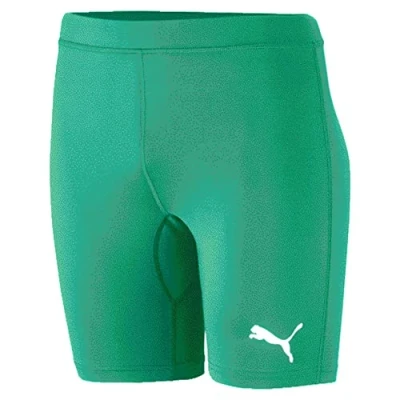 Image of PUMA Men&#039;s LIGA Baselayer Short Tight Pants, Pepper Green, X Large