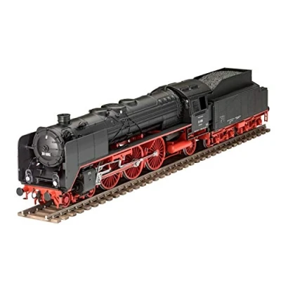 Image of Revell 02172 Schnellzuglokomotive BR01 &amp; Tender 2&#039;2&#039; T32 1:87 Scale Unbuilt/Unpainted Plastic Model Kit