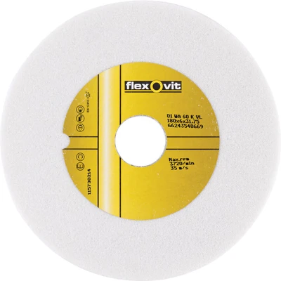 Image of Flexovit 180X6X31.75MM WA60KVL Grinding Wheel