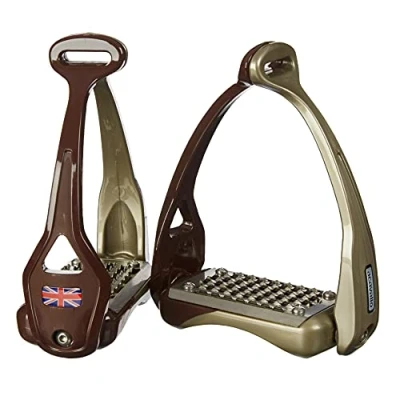Image of Acavello Opera Stirrup black titanium, one size