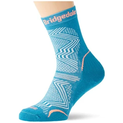 Image of Bridgedale Hike Ultralight T2 Coolmax Sport Boot WMS Light Blue M Socks,