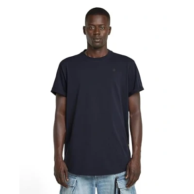 Image of G Star Men&#039;s Lash T Shirt, Blue (salute D16396 B353 C742), XS
