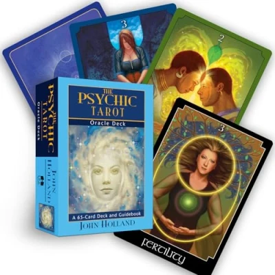 Image of The Psychic Tarot Oracle Deck, 14 x 10 3.5 cm
