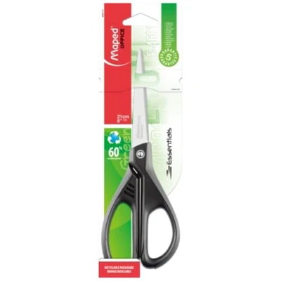 Image of Maped Office Essentials Scissors, 21 cm, Black, 468110