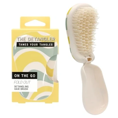 Image of the Detangler On Go Travel Detangling Hair Brush, Retro Swirl