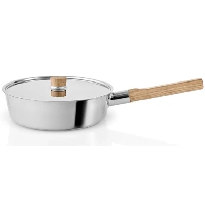 Image of Eva Solo sauté pan Nordic Kitchen stainless steel ø 24 cm / 2 liter without non stick coating