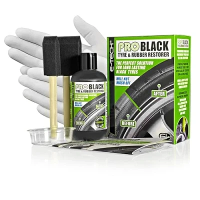 Image of E TECH PRO Black Tyre and Rubber Restorer Kit Restoration