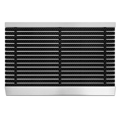 Image of KARAT High Performance Entrance Mat, Scraper Brush Doormat for Indoor and Outdoor Use, Dirt Trapper Mat Shoe Door (Profi Black, 50 x 80 cm)