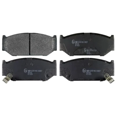 Image of 5581071L02 Brake pad set BLUE PRINT ADK84244 Front Axle with acoustic wear warning SUZUKI: SWIFT 4