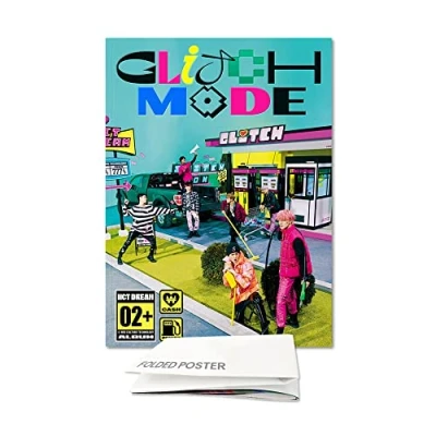 Image of DREAMUS NCT Dream Glitch Mode the 2nd Photobook Album Version (B ver), Gold, (SMK1376)