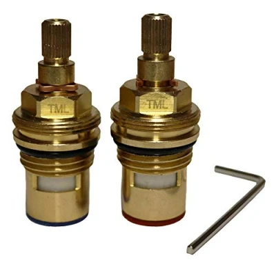 Image of Carron Phoenix Alba, Dante Noir Spiral, Lucida, Tripure, Maya, Windsor Compatible Replacement Tap Cartridges Valves (Pair)