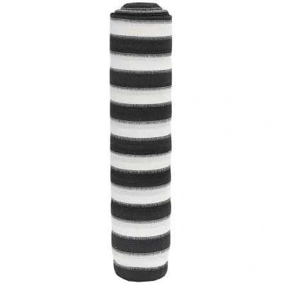 Image of vidaXL Privacy Net Anthracite and White 2x50 m HDPE 195 g/m²