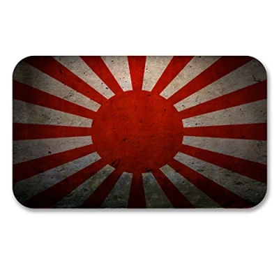 Image of 2 x 10cm Japan Japanese Flag Vinyl Stickers Decal Laptop Car Bike Helmet #6187 (10cm Wide 6cm Tall)