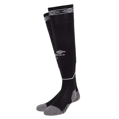 Image of Umbro Mens Diamond Football Socks (Black/White) Size Large