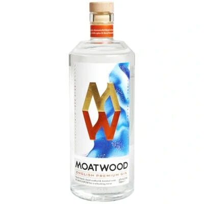 Image of Moatwood English Premium Distilled Gin 40% Alcohol Volume, 70 cl Bottle
