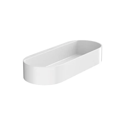 Image of Hansgrohe WallStoris Storage Basket, Bathroom Accessory, Matt White, 27913700