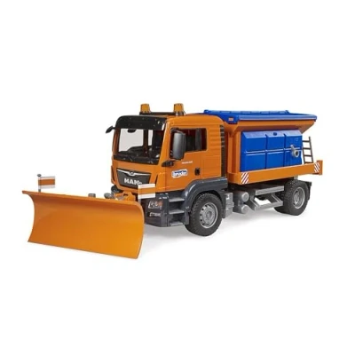 Image of bruder 03785 MAN TGS winter service with clearing blade, Multicoloured, 62,0 cm x 21,0 23,2