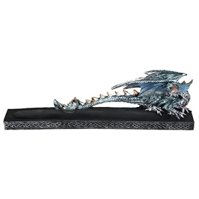Image of Nemesis Now Incense Guardian Burner 10cm Blue