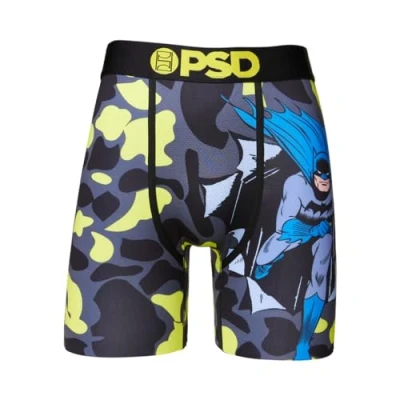 Image of PSD Men&#039;s Dc Crazed Joker Boxer Brief Underwear, Multi Batman Camo, M