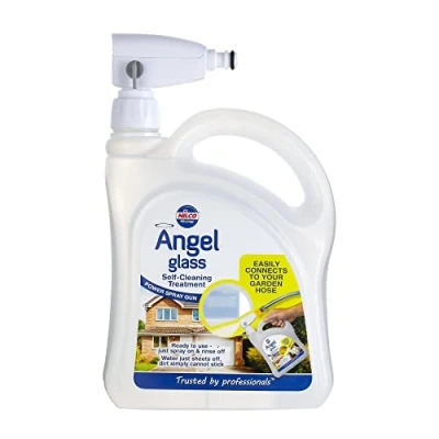 Image of Nilco Angel Glass Self Cleaning Treatment with Power Spray Gun, 2L