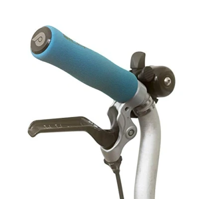 Image of Foam M/H/S Grips + Handlebar Plugs for BROMPTON BLUE