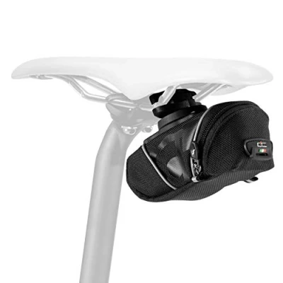Image of SCICON HIPO 550 RL 2.1 ROLLER MOUNT SADDLE BAG WITH TIRE LEVERS Black