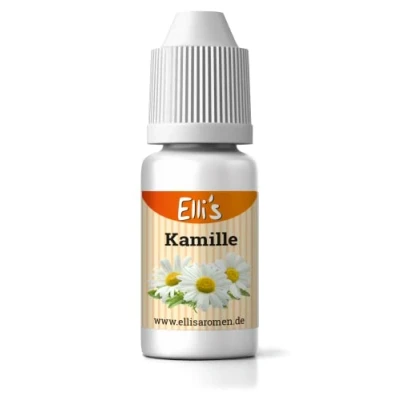 Image of Ellis Aromas Chamomile Food Flavour for Baking, Cooking &amp; Drinks Drops Calorie Free in Milk, Porridge Yoghurt 10 ml
