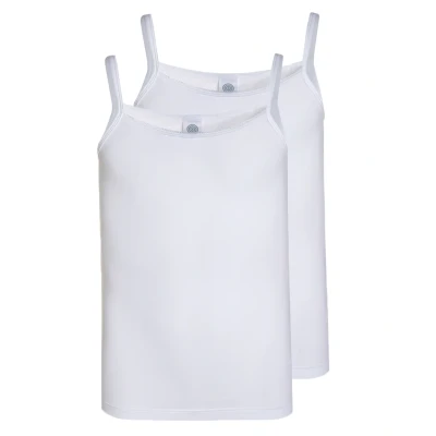 Image of Sanetta 2 PACK Undershirt for kids, Size: 9 10y, White