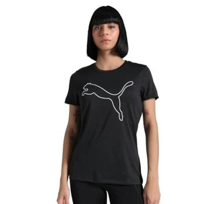 Image of W TAD Essential Heather Logo Tee