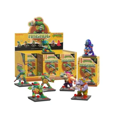 Image of Mighty Jaxx Arcade: Teenage Mutant Ninja Turtles Sealed Tray of 6 Contains No Duplicates Blind Box Toy Collectible Figurines