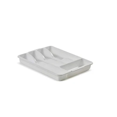 Image of Whitefurze 3cm Cutlery Tray White