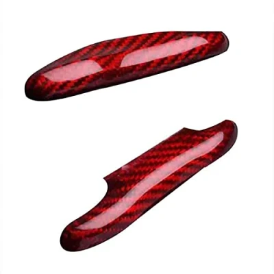 Image of ISILA Carbon Fiber Car Remote Key Shell Cover Case For Porsche Cayenne Panamera 2017 2018