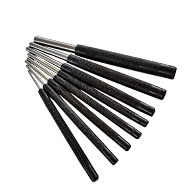 Image of Pin Punch Set Drifting Parallel Punches Metric 2.4mm 9.5mm Bergen 8pc