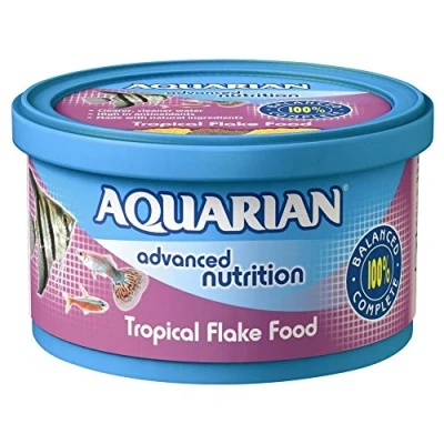 Image of Aquarian Tropical Flake Food (25g) Pack of 2