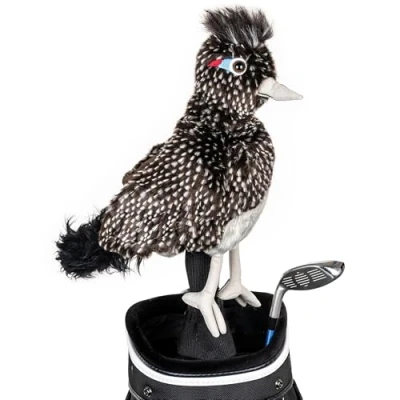 Image of Daphne&#039;s Unisex Adult Road Runner Novely Headcover Grey, NA
