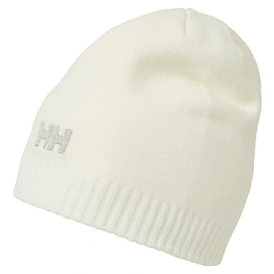 Image of Helly Hansen Men&#039;s Brand Beanie, White, STD UK