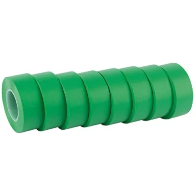 Image of Draper 11914 Expert Insulation Tape, 10m x 19mm, Green, Pack of 8