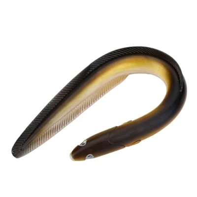 Image of VGEBY Artificial Fishing Bait Eel Lure, 30cm/11.8inch, PVC, Random Color