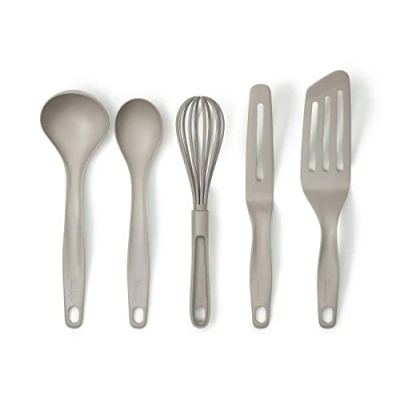 Image of Tefal Fresh Kitchen Set of 5 Cassonade Spatulas.