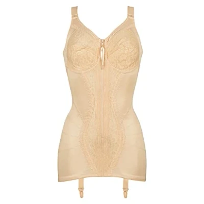 Image of Naturana Women&#039;s Non Wired Open Bottom Corselette 3011 Beige 42D