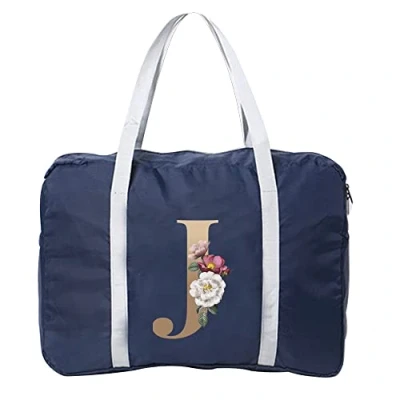 Image of Cabin Bag 45x36x20 for Underseat Travel Holdall Carry on Hand Luggage Weekend Packable Duffel Bag,Sports Fitness (Gold J)