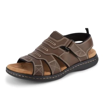 Image of Dockers Men&#039;s Shorewood Fisherman Sandal, Briar, 10 UK