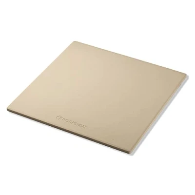 Image of 13.2&quot; x 0.4&quot; Square Cordierite Pizza Baking Stone Perfectly Compatible for Ooni Koda &amp; Fyra 12, Uuni Oven