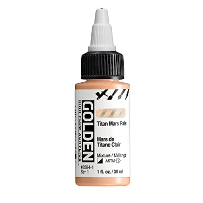 Image of Golden : High Flow Acrylic Paint 30ml (1oz): Titan Mars Pale S1