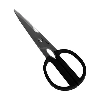 Image of KAI Michel Bras Japanese kitchen scissors large, black with a total length of 23 cm blade 14 premium quality universal
