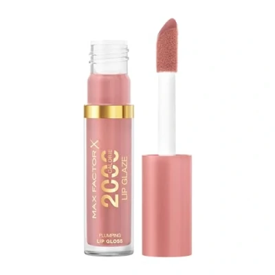 Image of Max Factor 2000 Calorie Lip Glaze Floral Cream, Full Shine Gloss, Nourishing with Hyaluronic Acid &amp; Squalane, Instant Plump, Non Sticky, Vanilla Milk Scent, Fuller Looking Lips