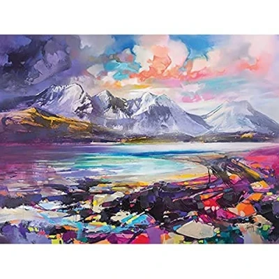 Image of Art Group WDC100516 Torrin, Skye Canvas Print, Multi Colour, 60 x 80 cm