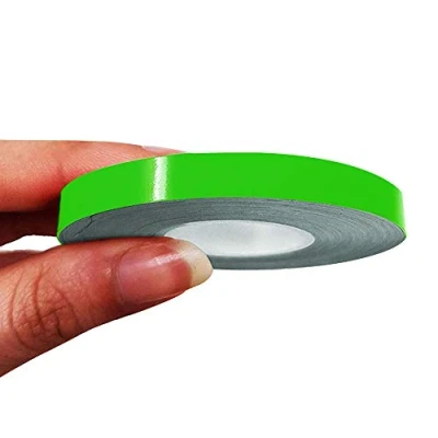 Image of 4R Quattroerre.it 10486 Trim Stripes Adhesive Strips for Cars, Kawa Green, 7 mm x 10 mt
