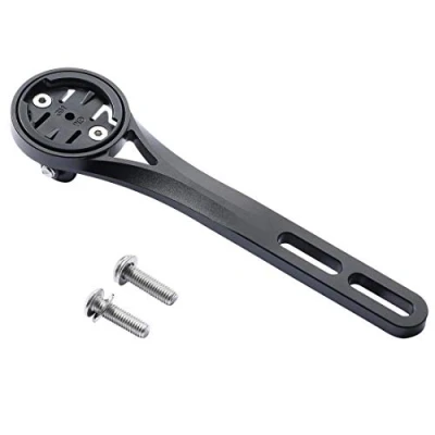 Image of Kremorv Out Front Road Bike Computer Extended Mount for Garmin Edge 25 130 200 500 510 520 800 810 820 1000 1030