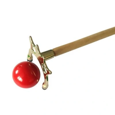 Image of Brass Spider Snooker or Pool Screw On Rest Head
